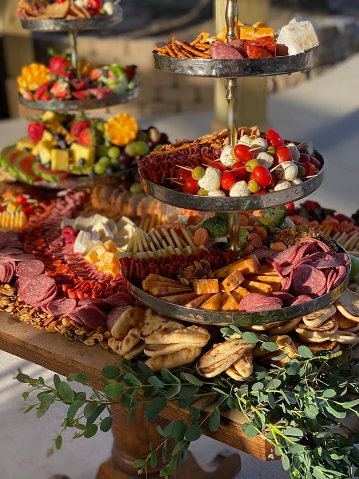 meat and cheese trays